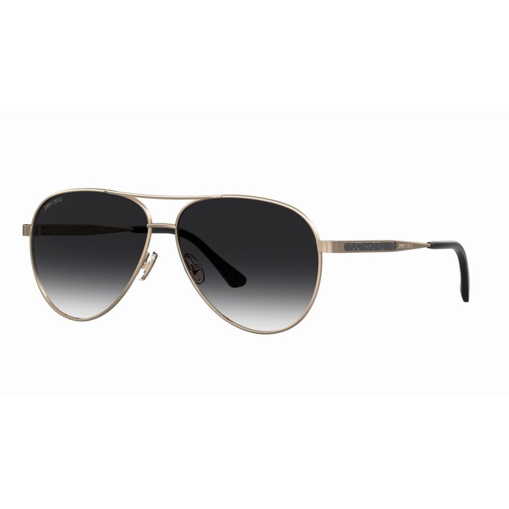 Jimmy Choo Gold Metal Sunglasses $639.00 Jimmy Choo Luzworld