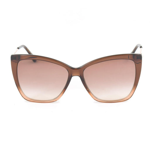 Jimmy Choo Brown Metal Sunglasses $508.00 Jimmy Choo Luzworld