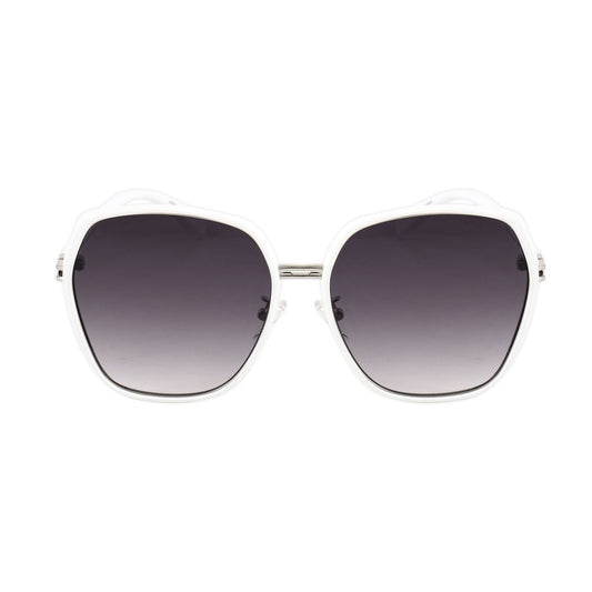 Guess White Metal Sunglasses $203.00 Guess Luzworld