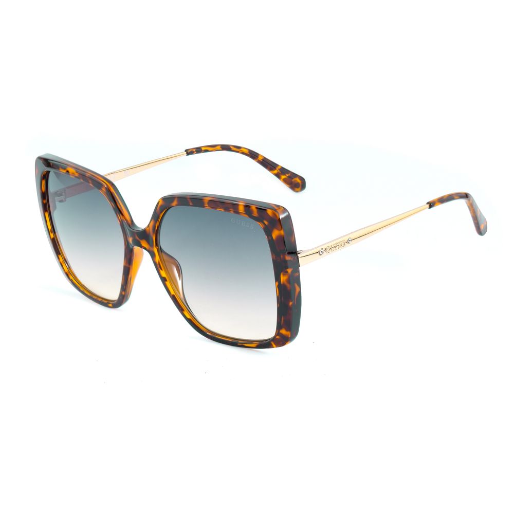 Guess Brown Metal Sunglasses $203.00 Guess Luzworld