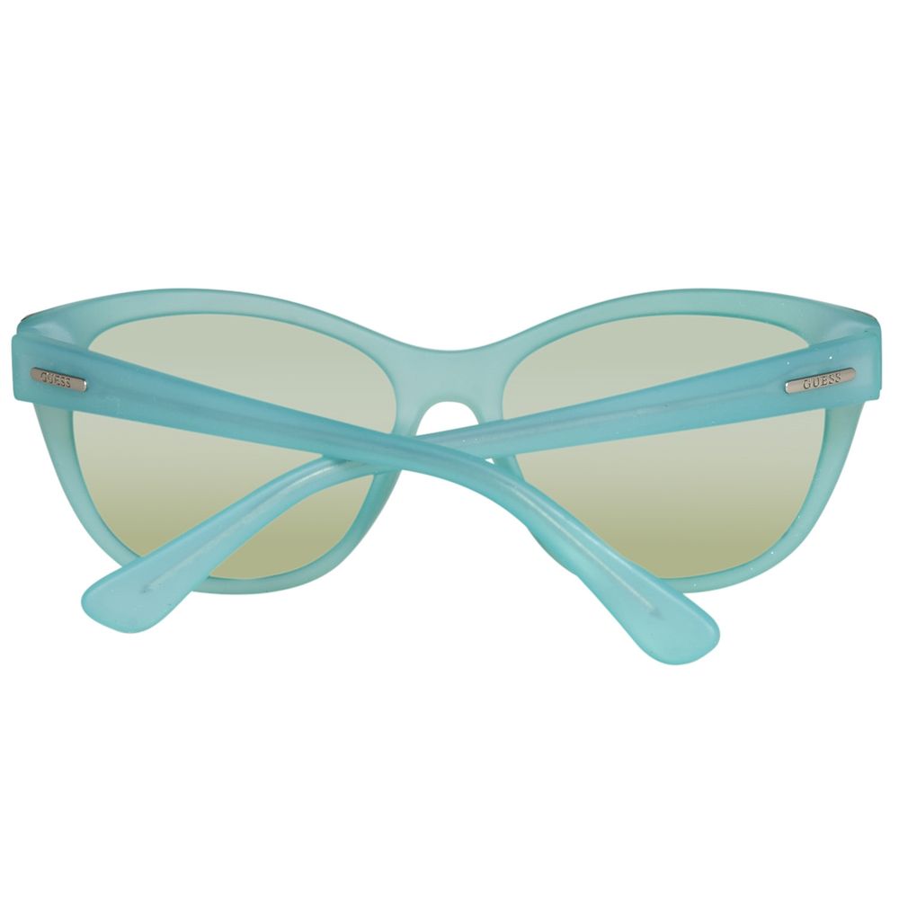 Guess Blue Plastic Sunglasses $195.00 Guess Luzworld