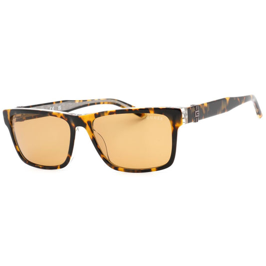 Guess Brown Resin Sunglasses $229.00 Guess Luzworld
