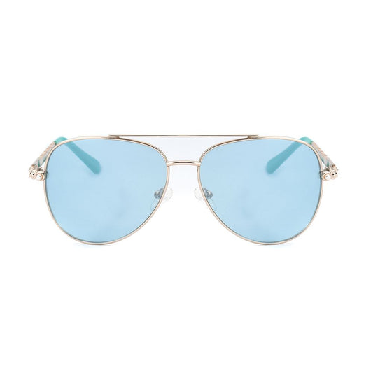 Guess Gold Metal Sunglasses $203.00 Guess Luzworld