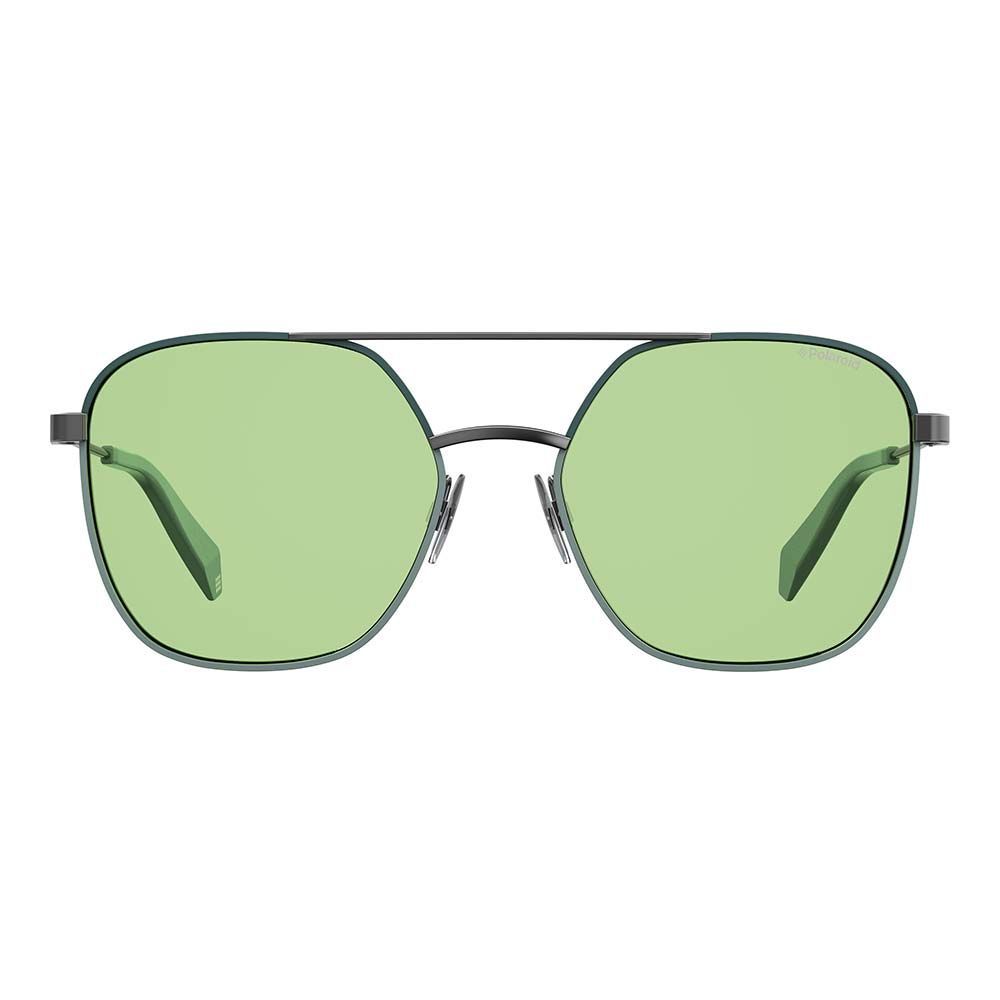 Polaroid Green Metal Sunglasses $137.00 Polaroid Luzworld