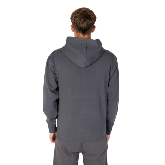 Hugo Boss Gray Cotton Hoody $264.00 Hugo Boss Luzworld