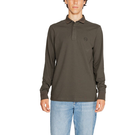 Armani Exchange Green Cotton Long Sleeve $165.00 Armani Exchange Luzworld