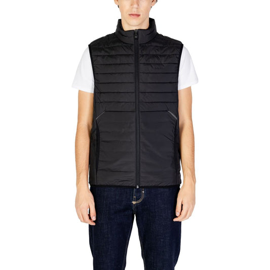 Hugo Boss Black Polyester Sleveless Jacket