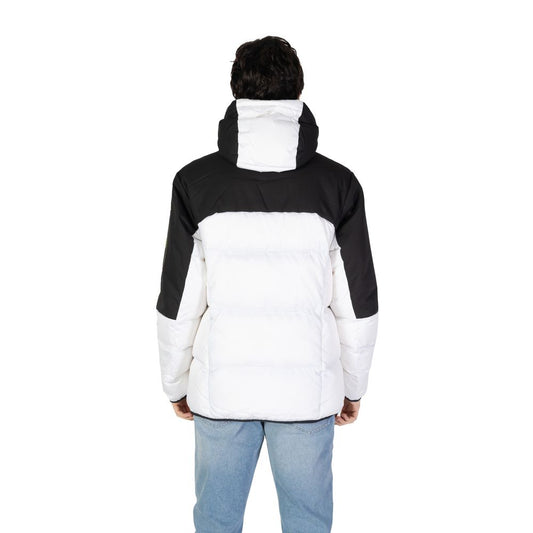 Hugo Boss White Recycled Polyester Jackets & Coat