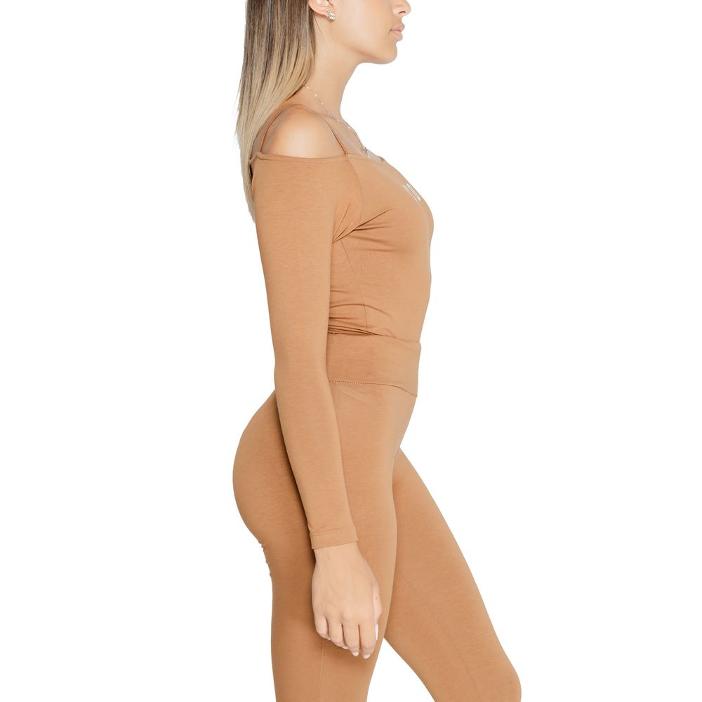 Icon Brown Cotton Bodysuit $140.00 Icon Luzworld