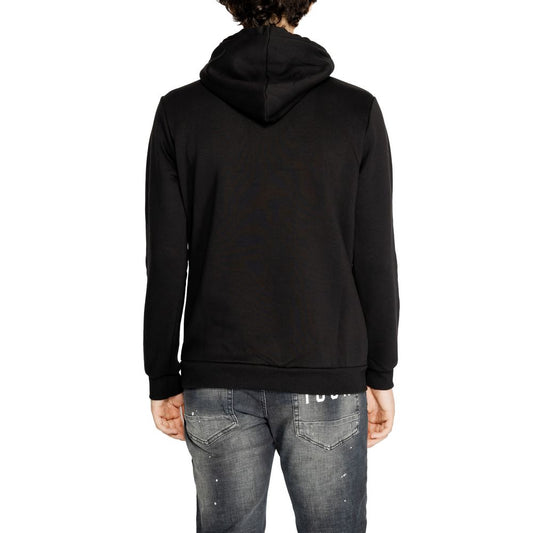 Icon Black Cotton Hoody $175.00 Icon Luzworld