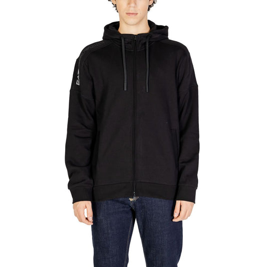 EA7 Emporio Armani Black Cotton Hoody $249.00 EA7 Emporio Armani Luzworld