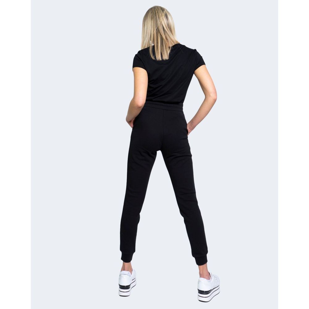 Armani Exchange Black Cotton T-Shirt $145.00 Armani Exchange Luzworld