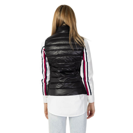 Armani Exchange Black Polyester Sleveless Jacket $282.00 Armani Exchange Luzworld