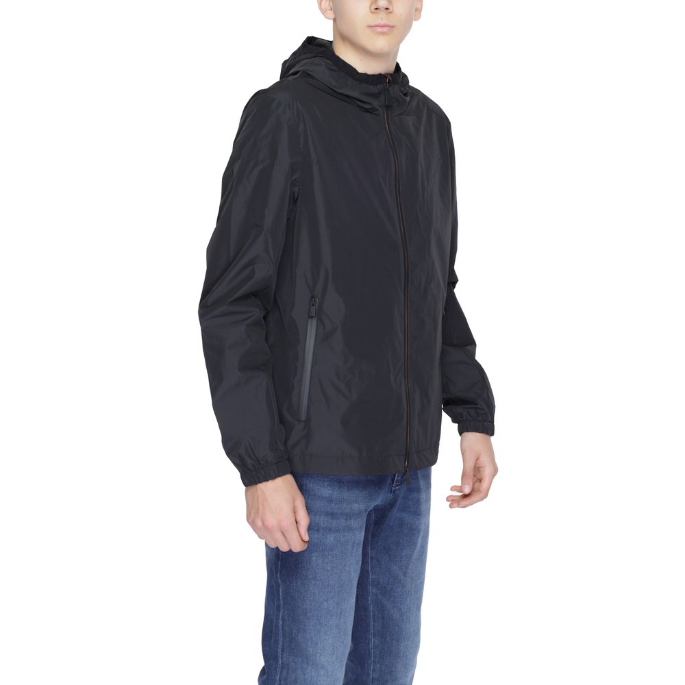 Suns Black Polyester Jackets & Coat $509.00 Suns Luzworld