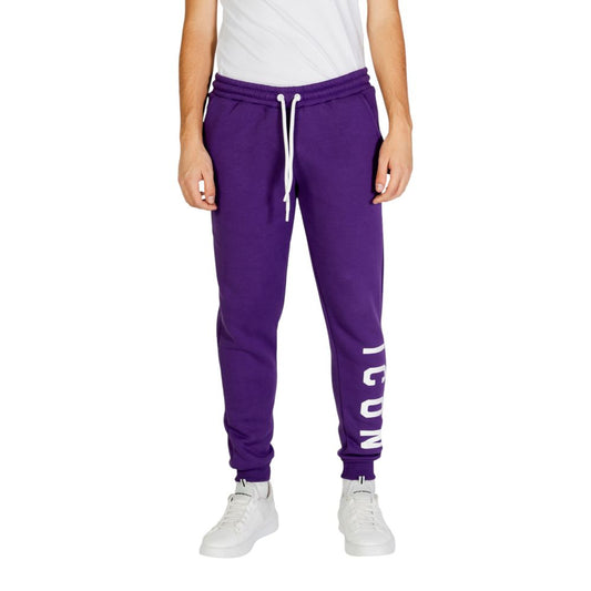 Icon Purple Cotton Joggers Workout Pant $157.00 Icon Luzworld