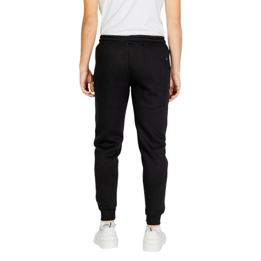 Icon Black Cotton Joggers Workout Pant $157.00 Icon Luzworld
