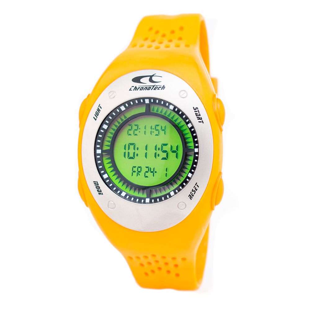 Chronotech Orange Rubber Watch $138.00 Chronotech Luzworld
