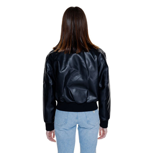 Calvin Klein Jeans Black Polyethylene Jackets & Coat $346.00 Calvin Klein Jeans Luzworld