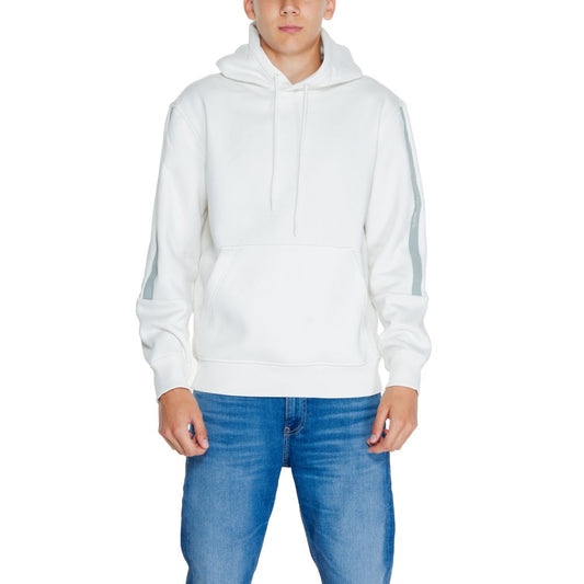 Calvin Klein Jeans Cream Cotton Hoody $238.00 Calvin Klein Jeans Luzworld