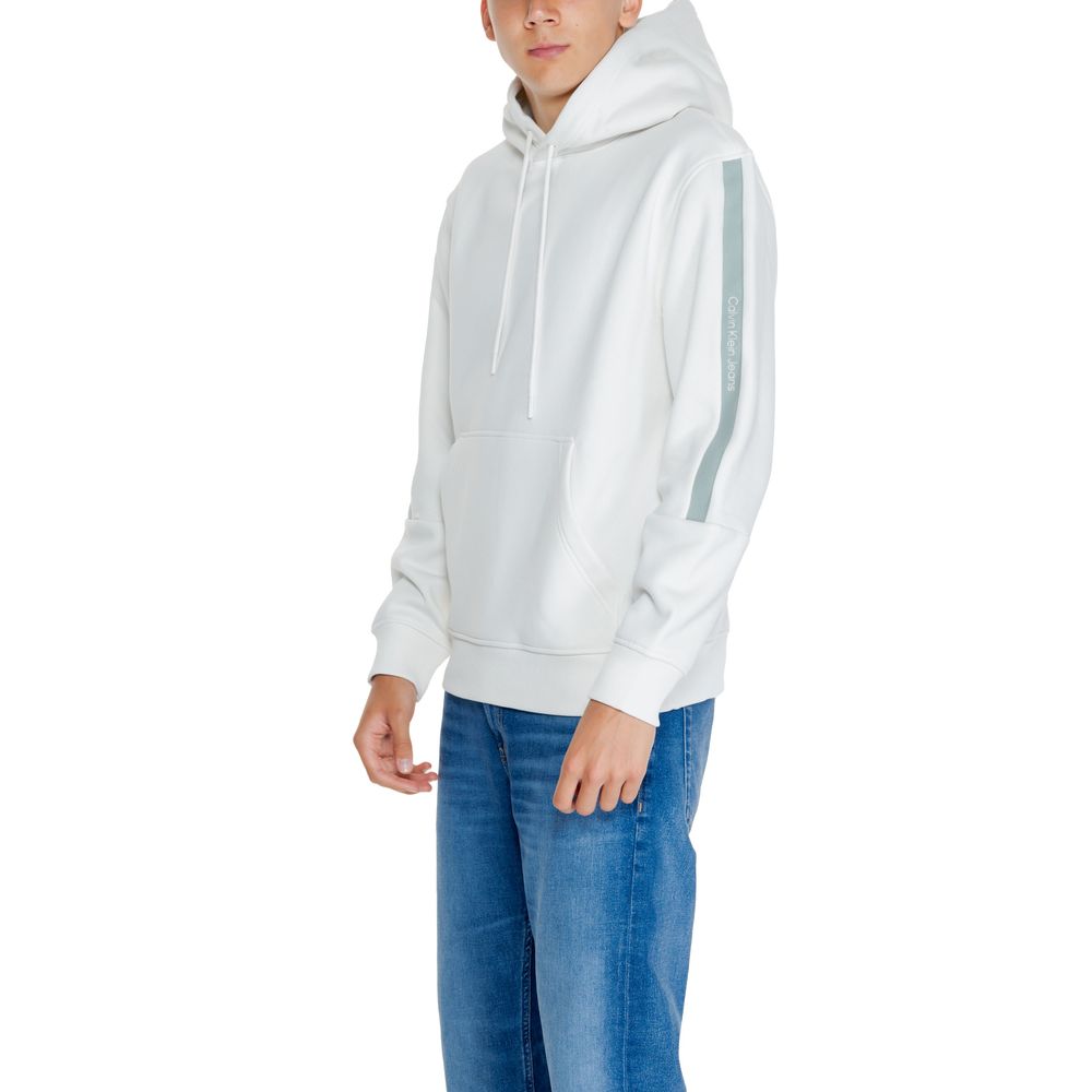 Calvin Klein Jeans Cream Cotton Hoody $238.00 Calvin Klein Jeans Luzworld