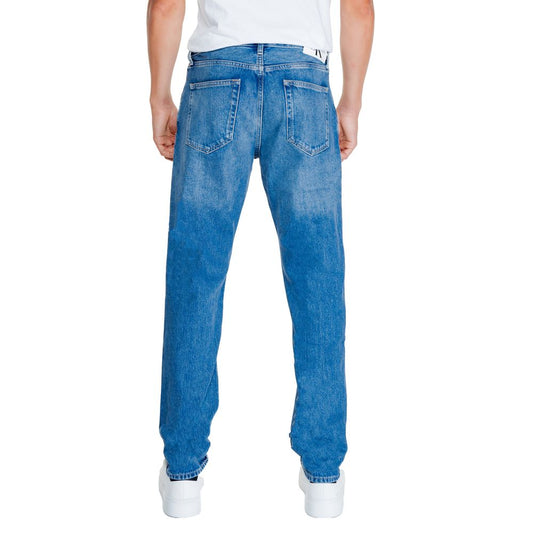 Calvin Klein Jeans Light Blue Cotton Relaxed Fit Jean $224.00 Calvin Klein Jeans Luzworld