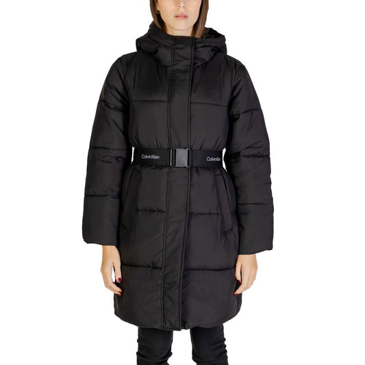 Calvin Klein Jeans Black Nylon Jackets & Coat $670.00 Calvin Klein Jeans Luzworld
