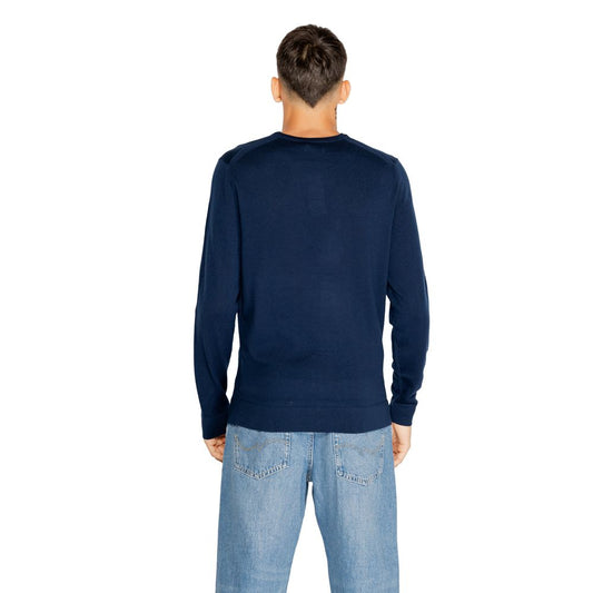 Calvin Klein Blue Recycled Wool Sportswear $238.00 Calvin Klein Luzworld