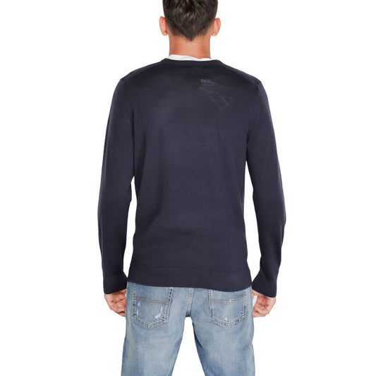 Calvin Klein Blue Recycled Wool Sportswear $238.00 Calvin Klein Luzworld