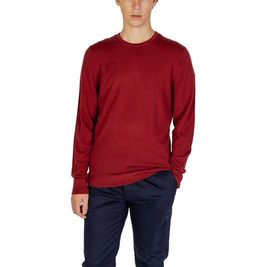 Calvin Klein Bordeaux Recycled Wool Sportswear $238.00 Calvin Klein Luzworld