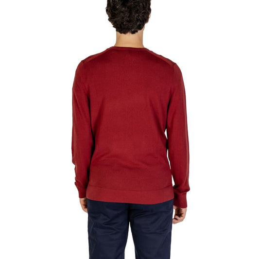 Calvin Klein Bordeaux Recycled Wool Sportswear $238.00 Calvin Klein Luzworld
