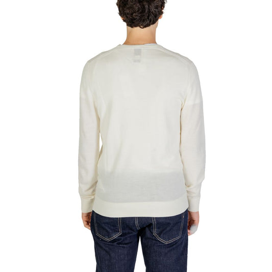 Calvin Klein Cream Recycled Wool Sportswear $238.00 Calvin Klein Luzworld