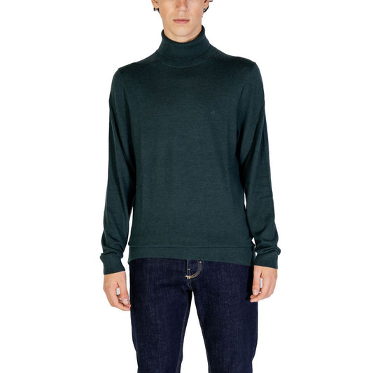 Calvin Klein Green Wool Turtleneck $251.00 Calvin Klein Luzworld