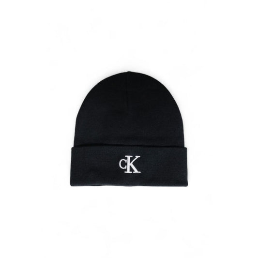 Calvin Klein Black Recycled Polyester Caps Baseball Hat $123.00 Calvin Klein Luzworld
