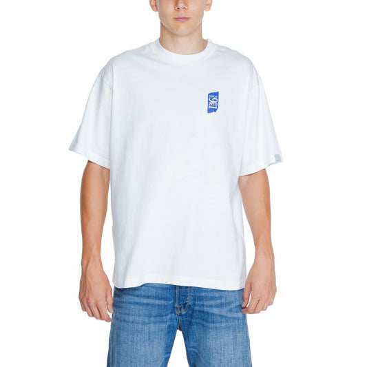 Replay White Cotton T-Shirt $133.00 Replay Luzworld