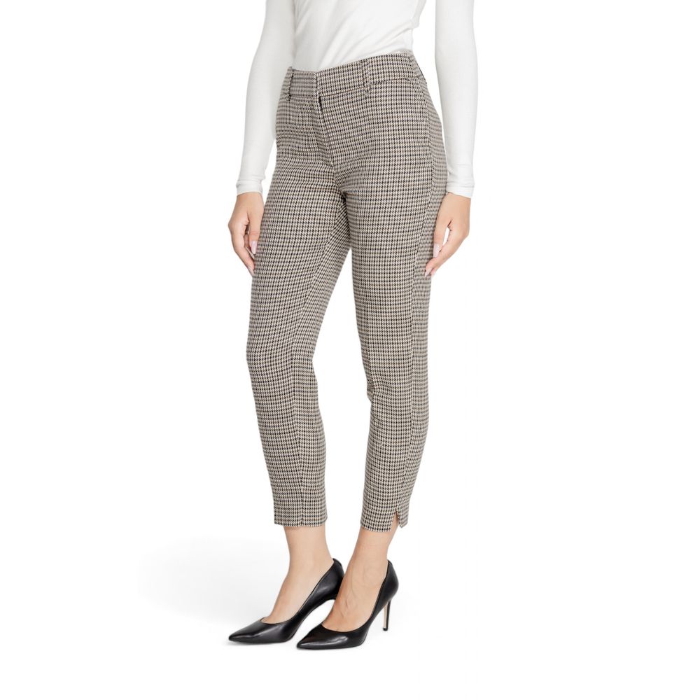 Only Beige Polyester Pant