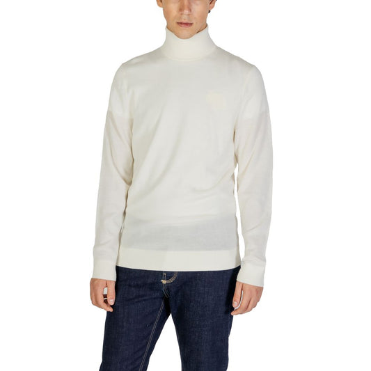 Calvin Klein Jeans Cream Wool Turtleneck $251.00 Calvin Klein Jeans Luzworld