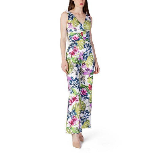 Guess Green Polyester Jumpsuit