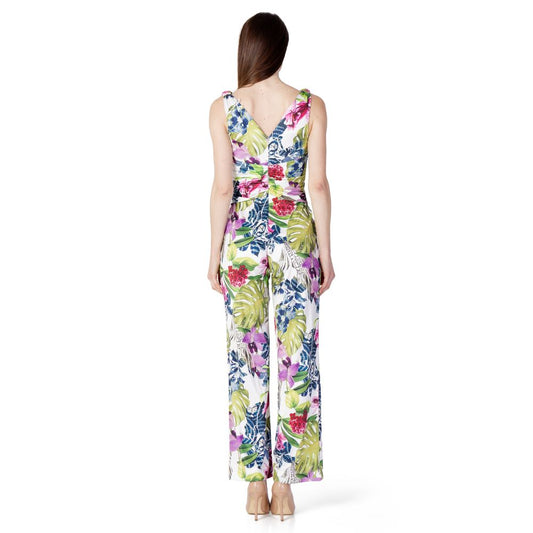 Guess Green Polyester Jumpsuit