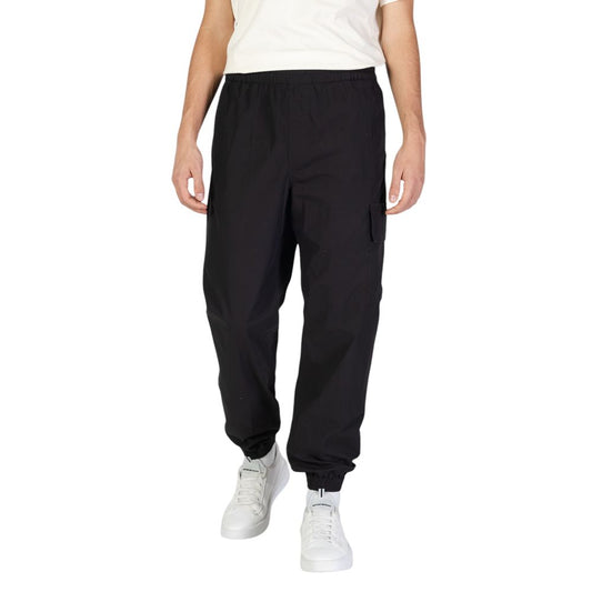 Calvin Klein Jeans Black Cotton Joggers Workout Pant $224.00 Calvin Klein Jeans Luzworld