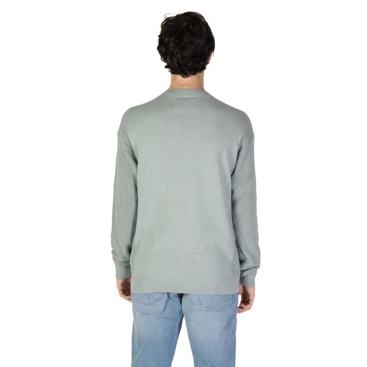 Calvin Klein Jeans Green Cotton Sweater $200.00 Calvin Klein Jeans Luzworld