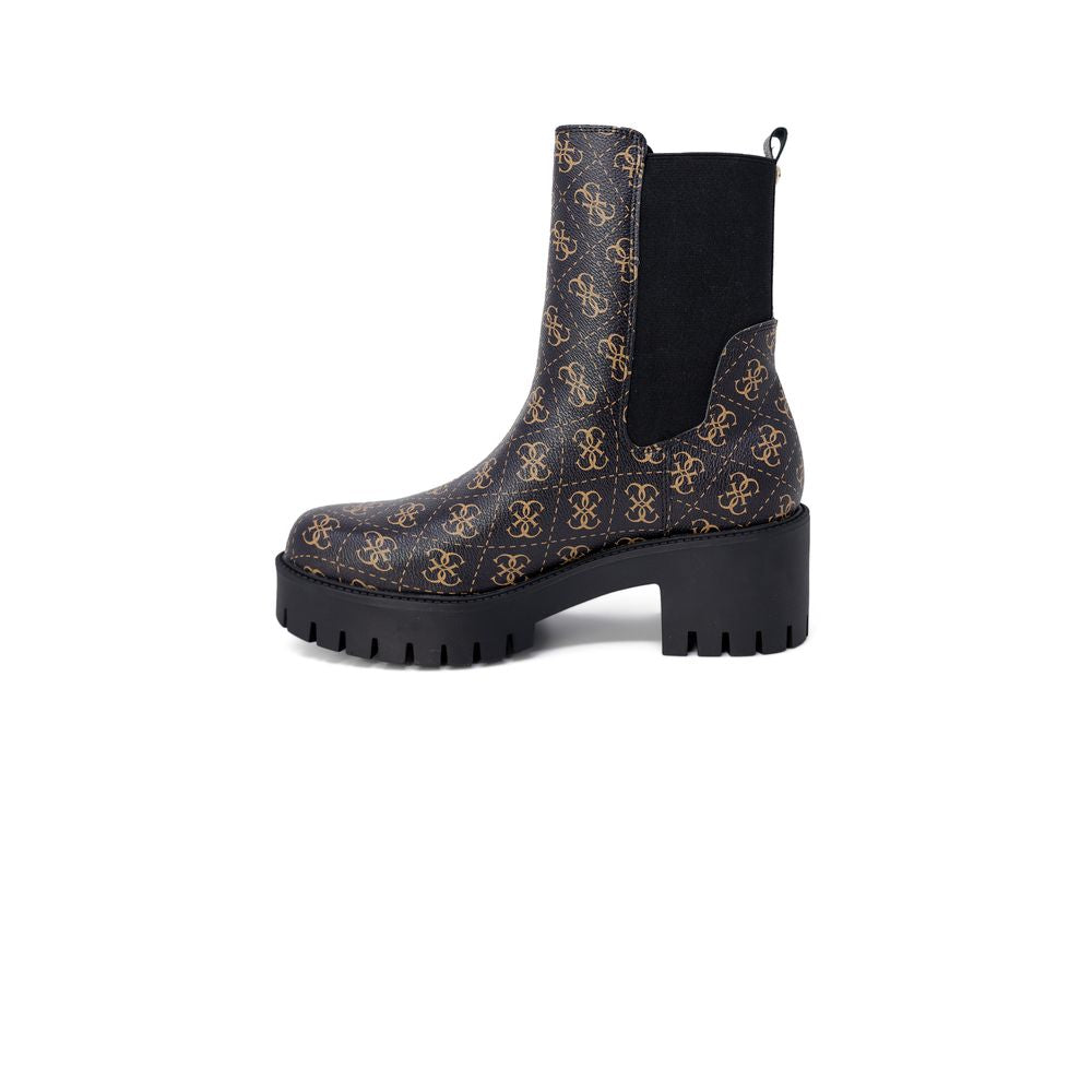 Guess Black Leather Ankle