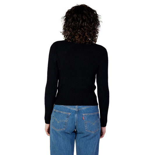 Guess Black Polyamide Turtleneck