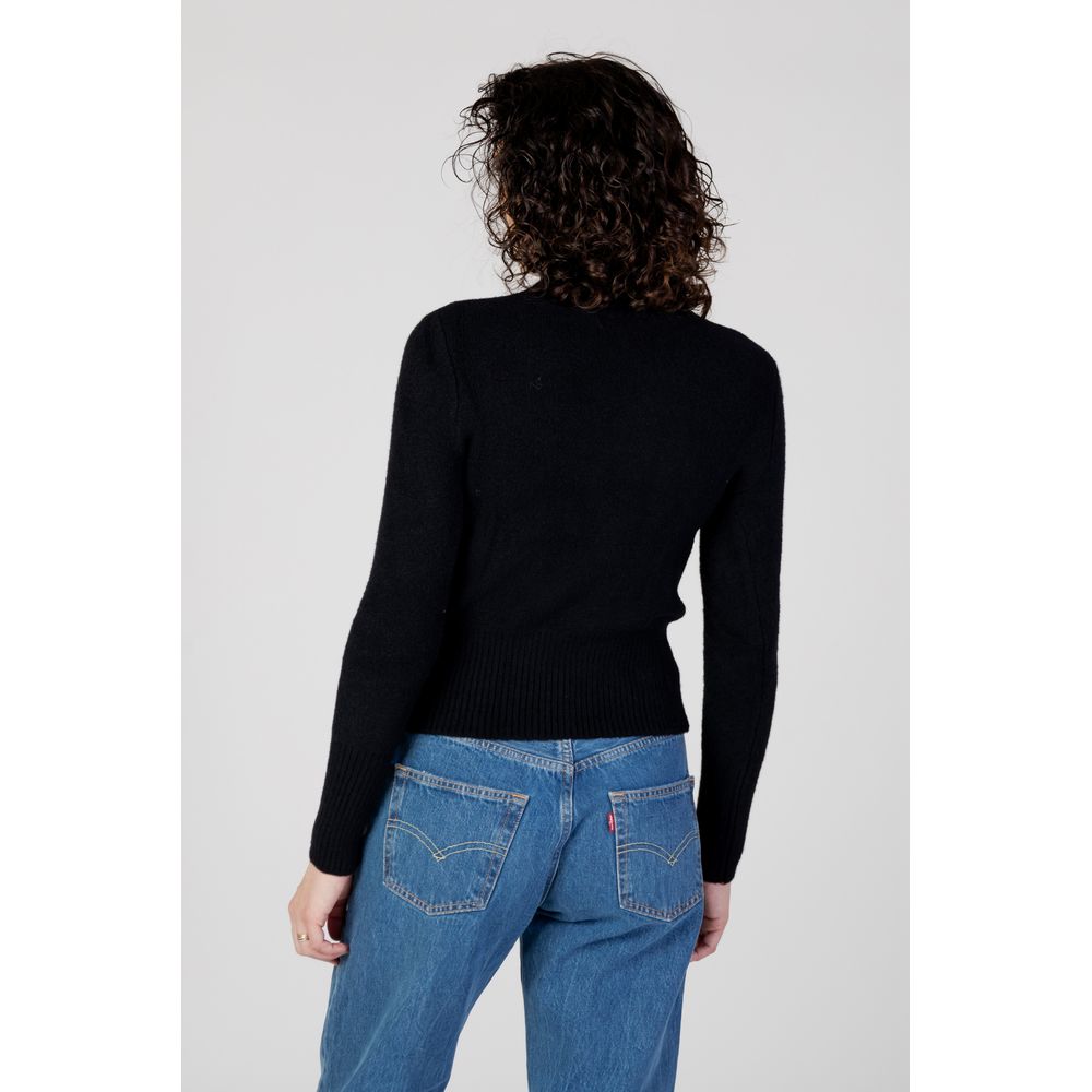 Guess Black Polyamide Turtleneck
