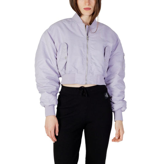 Calvin Klein Jeans Purple Polyamide Jackets & Coat $613.00 Calvin Klein Jeans Luzworld
