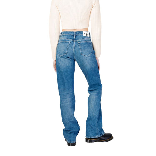 Calvin Klein Jeans Blue Cotton Mom Jean $244.00 Calvin Klein Jeans Luzworld