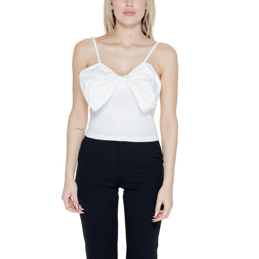 Only White Organic Cotton Tank Top $104.00 Only Luzworld