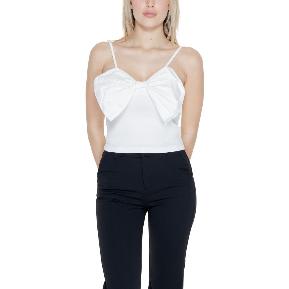Only White Organic Cotton Tank Top $104.00 Only Luzworld