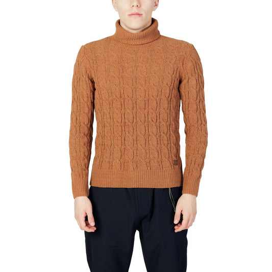 Gianni Lupo Brown Synthetic Turtleneck $149.00 Gianni Lupo Luzworld