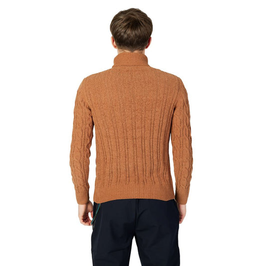 Gianni Lupo Brown Synthetic Turtleneck $149.00 Gianni Lupo Luzworld