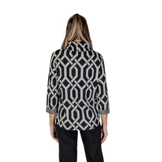 Street One Black Polyester Sweater $142.00 Street One Luzworld